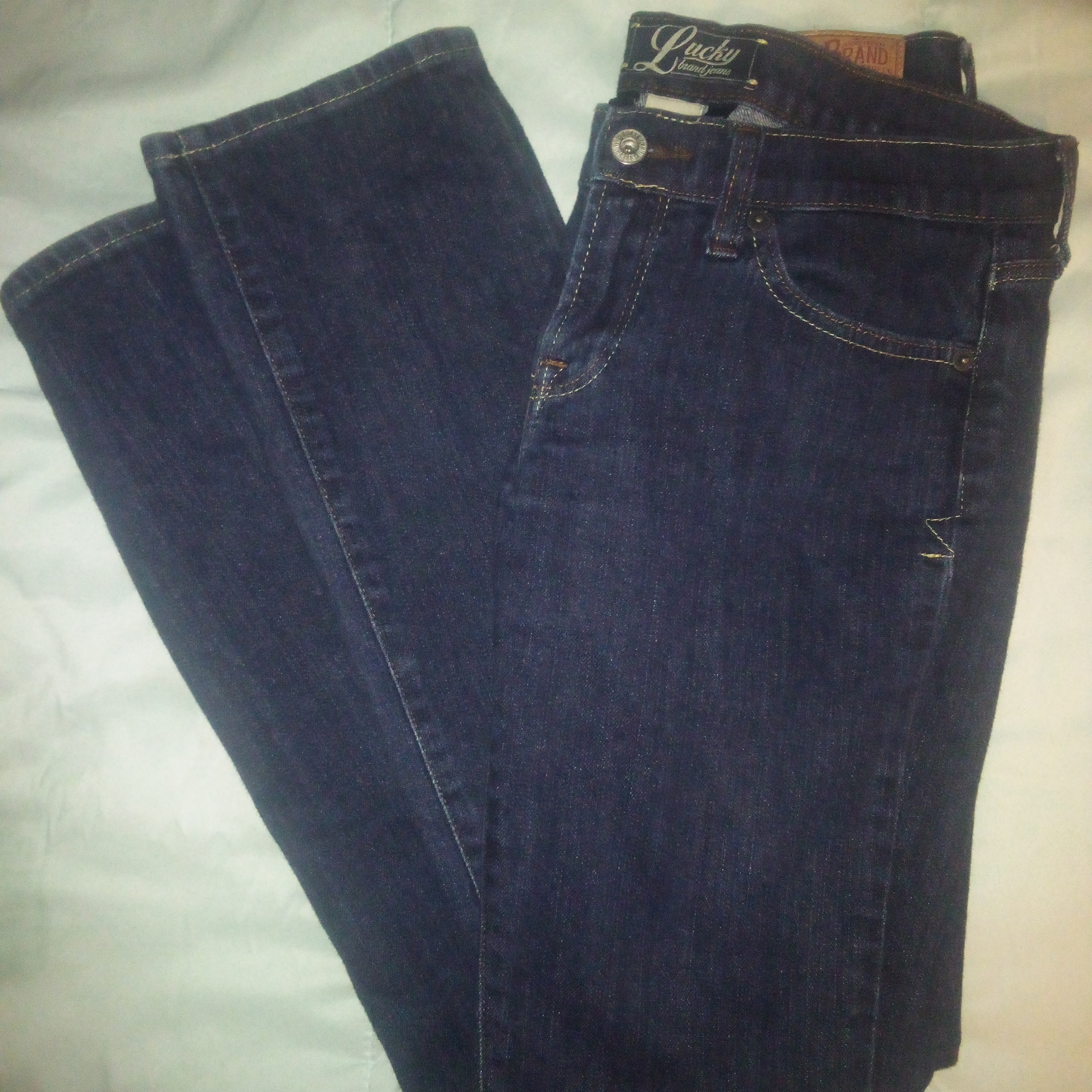 Lucky Brand Womens Indigo StraightLeg Jeans